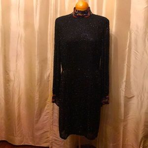 Black Tie Oleg Cassini Sequin Dress